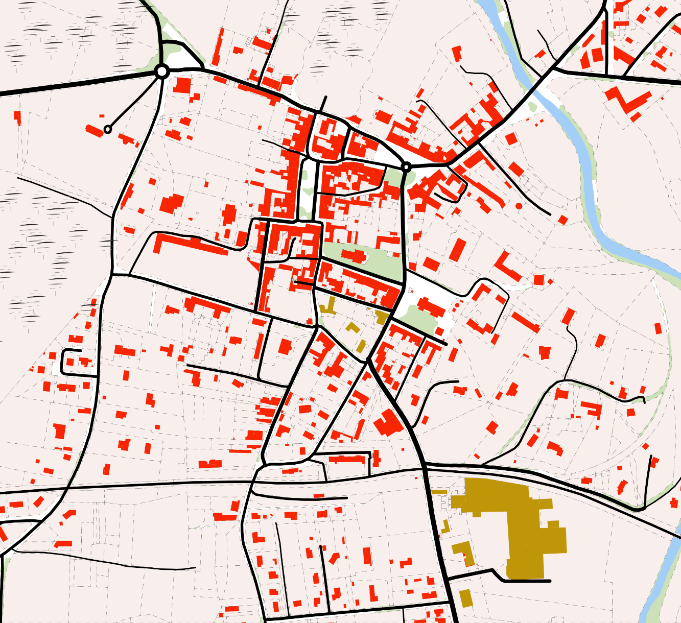 Carte bâti QGIS