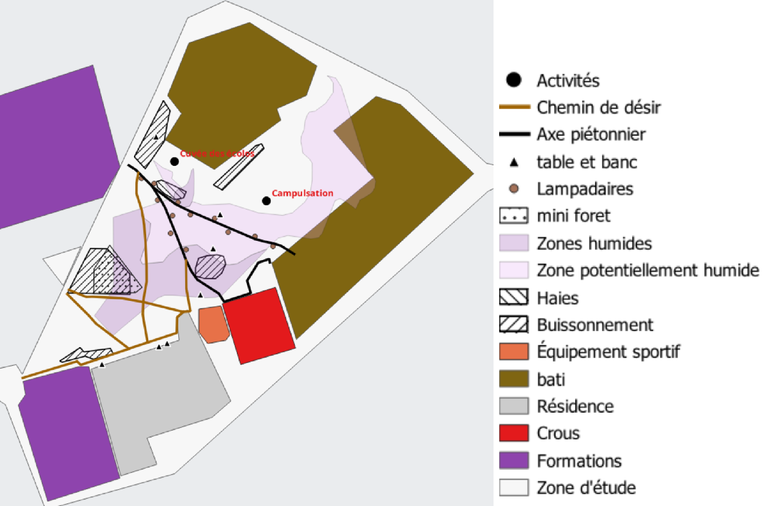 Carte enjeux Bardanac